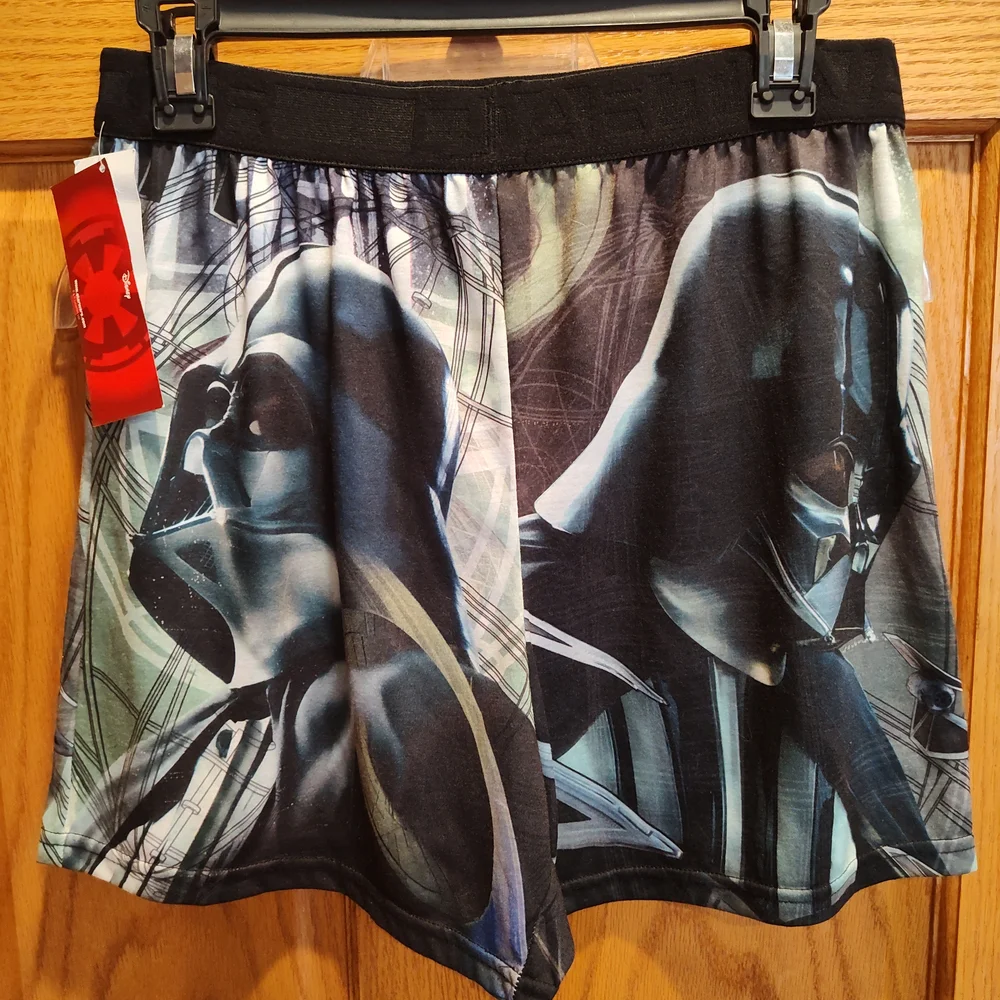 NWT Men's Star Wars Rogue One Darth Vader Boxer Shorts, M